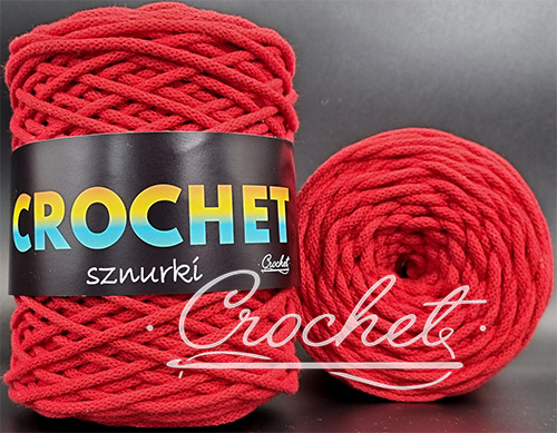 czerwony sznurek bawełniany 3mm z bawełnianym rdzeniem najlepszy sznurek super jakość lovely cottons radkar sznurex bobbiny makrama rękodzieło
