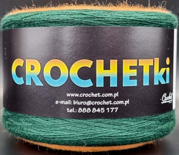 CROCHETka MA16 – koniak/curry/pomarańcz/zieleń butelkowa