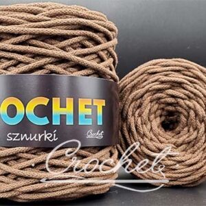 ORZECH 3mm – 100mb sznurek bawełniany pleciony