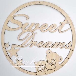 SWEET DREAMS – baza drewniana ok. 24cm