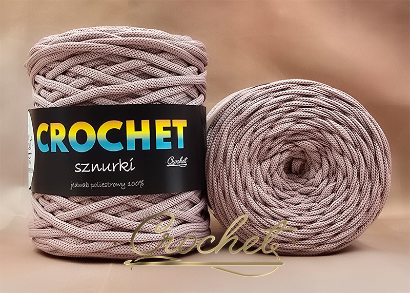 SZNUREK POLIESTROWY PŁASKI 5mm CROCHET – BRUDNY RÓŻ 100mb SZNUREK POLIESTROWY PŁASKI 5mm CROCHET - BRUDNY RÓŻ 100mb - obrazek 2