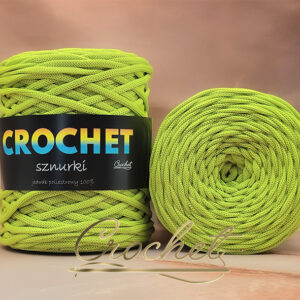 SZNUREK POLIESTROWY PŁASKI 5mm CROCHET – LIMONKA 100mb SZNUREK POLIESTROWY PŁASKI 5mm CROCHET – LIMONKA 100mb