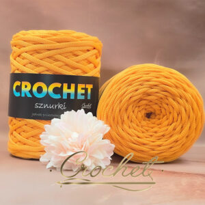 SZNUREK POLIESTROWY PŁASKI 5mm CROCHET – SŁONECZNY 100mb SZNUREK POLIESTROWY PŁASKI 5mm CROCHET – SŁONECZNY 100mb