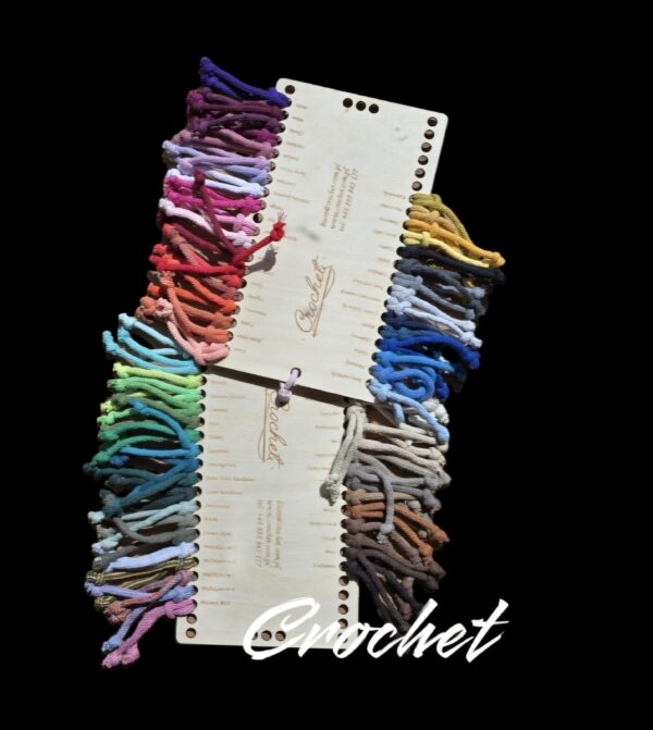 wzornik kolorów bawełniane sznurki 5mm z bawełnianym sznurkiem