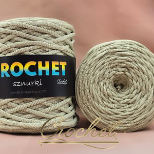 SZNUREK POLIESTROWY PŁASKI 5mm CROCHET – JASNA OLIWKA 100mb SZNUREK POLIESTROWY PŁASKI 5mm CROCHET – JASNA OLIWKA 100mb