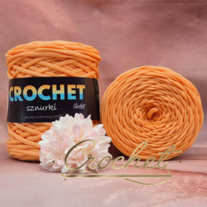SZNUREK POLIESTROWY PŁASKI 3mm CROCHET – HERBACIANY RÓŻ 100mb
