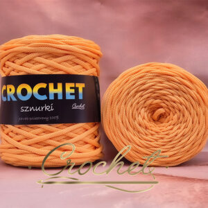 SZNUREK POLIESTROWY PŁASKI 3mm CROCHET – HERBACIANY RÓŻ 100mb
