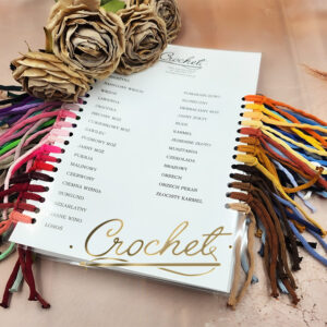 !!!WZORNIK KOLORÓW SZNURKÓW POLIESTROWYCH CROCHET!!!