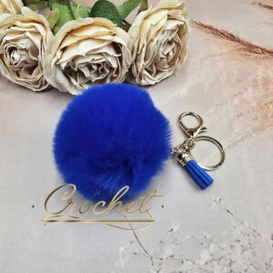 POMPON BRELOK DO TOREBKI – CHABROWY/ZŁOTO CHWOST