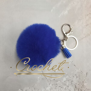 POMPON BRELOK DO TOREBKI – CHABROWY/ZŁOTO CHWOST