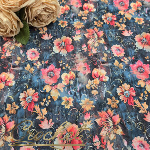 TKANINA NA PODSZEWKĘ OXFORD – BOHO FLOWER 50x155cm