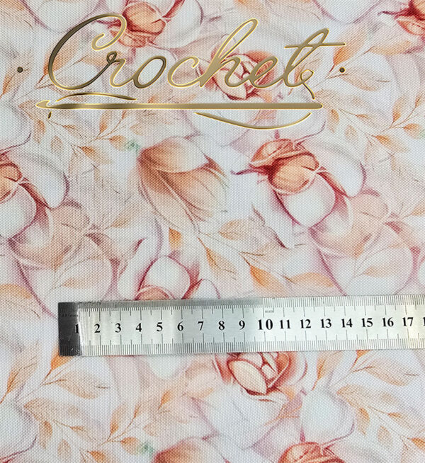 TKANINA NA PODSZEWKĘ OXFORD - JESIENNE MAGNOLIE 50x155cm - obrazek 2