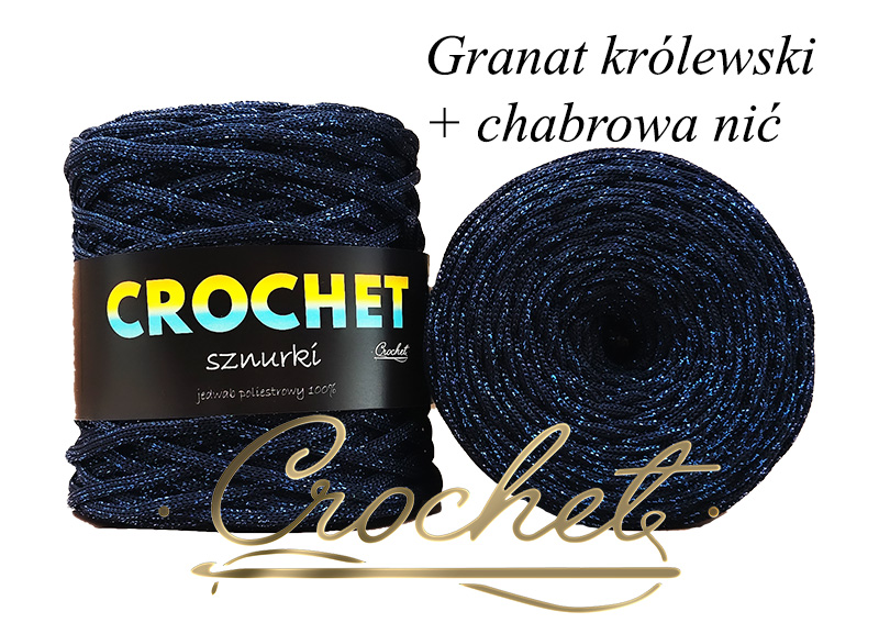 SZNUREK POLIESTROWY PŁASKI LUREX 5mm CROCHET – GRANAT KRÓLEWSKI + CHABROWA NIĆ 100mb SZNUREK POLIESTROWY PŁASKI LUREX 5mm CROCHET - GRANAT KRÓLEWSKI + CHABROWA NIĆ 100mb - obrazek 3
