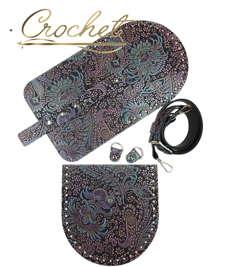 ZESTAW SKÓRZANY BAZA FREYA – CROCHET – WRZOSOWO TURKUSOWY PRINT GLAMOUR EDITION OBSZYCIE LAWENDOWE OKUCIA SREBRNE IT3 ZESTAW SKÓRZANY BAZA FREYA - CROCHET - WRZOSOWO TURKUSOWY PRINT GLAMOUR EDITION OBSZYCIE LAWENDOWE OKUCIA SREBRNE IT3 - obrazek 4