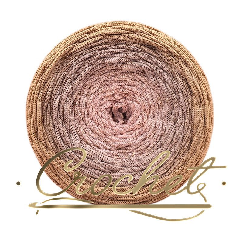 SZNUREK OMBRE POLIESTROWY 5mm – PŁASKI – ROSE GLOW + BŁYSZCZĄCA NIĆ 230m CROCHET SZNUREK OMBRE POLIESTROWY 5mm - PŁASKI - ROSE GLOW + BŁYSZCZĄCA NIĆ 230m CROCHET - obrazek 4