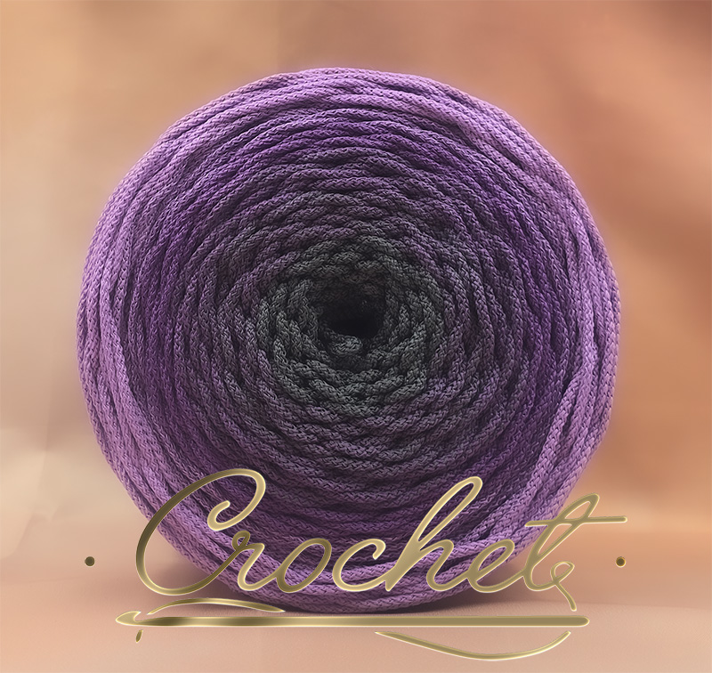 SZNUREK OMBRE POLIESTROWY 3mm – OKRĄGŁY – WRZOSOWA DOLINA (3O) 295m CROCHET SZNUREK OMBRE POLIESTROWY 3mm - OKRĄGŁY - WRZOSOWA DOLINA (3O) 295m CROCHET - obrazek 2