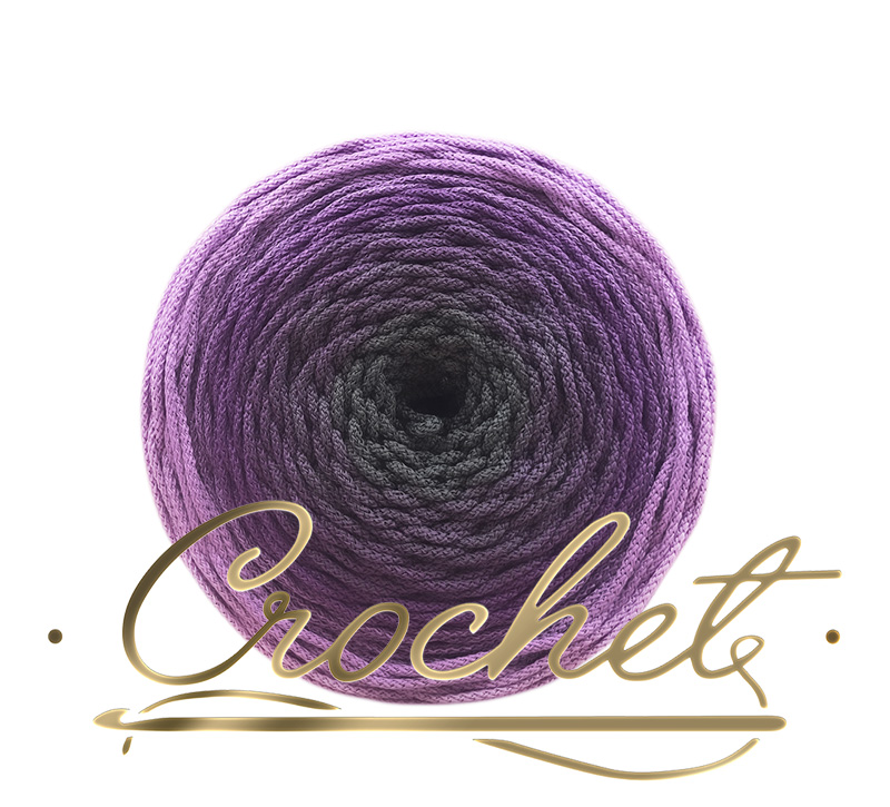SZNUREK OMBRE POLIESTROWY 3mm – OKRĄGŁY – WRZOSOWA DOLINA (3O) 295m CROCHET SZNUREK OMBRE POLIESTROWY 3mm - OKRĄGŁY - WRZOSOWA DOLINA (3O) 295m CROCHET - obrazek 3