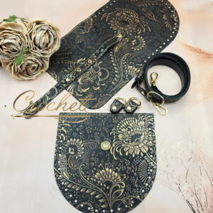 ZESTAW SKÓRZANY BAZA FREYA – CROCHET – ZŁOTY PRINT PASECZEK GLAMOUR EDITION OBSZYCIE ZŁOTE OKUCIA ZŁOTE IT ZESTAW SKÓRZANY BAZA FREYA – CROCHET – ZŁOTY PRINT PASECZEK GLAMOUR EDITION OBSZYCIE ZŁOTE OKUCIA ZŁOTE IT