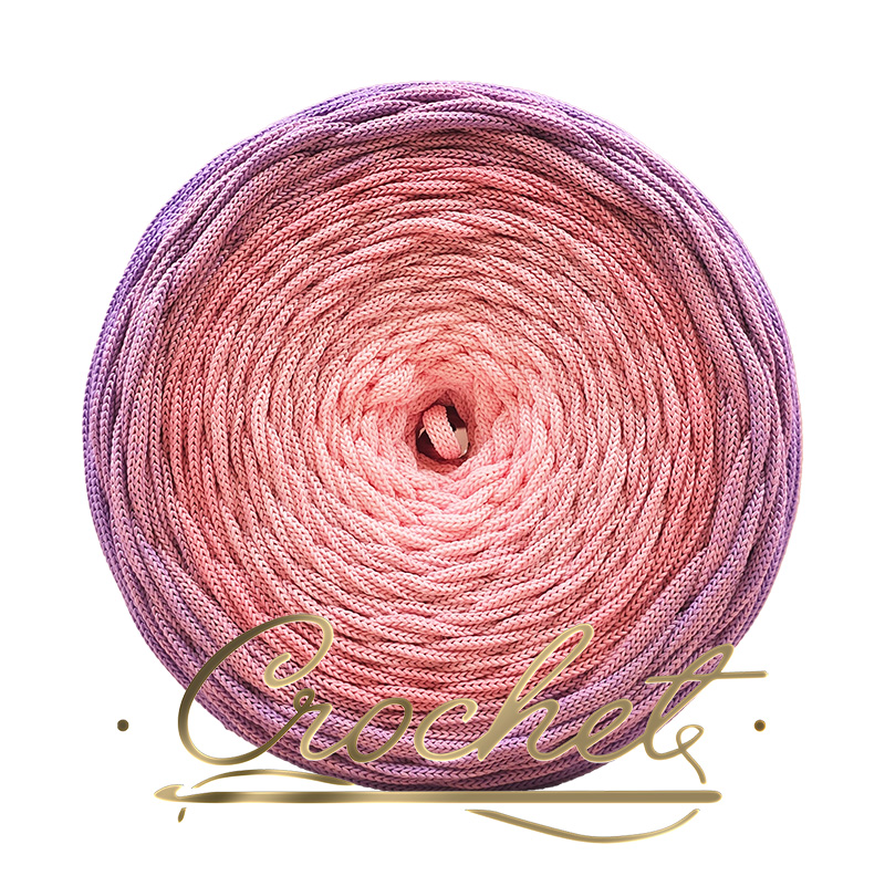 SZNUREK OMBRE POLIESTROWY 5mm – PŁASKI – FIOREN TINA 250m CROCHET SZNUREK OMBRE POLIESTROWY 5mm - PŁASKI - FIOREN TINA 250m CROCHET - obrazek 3