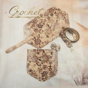 ZESTAW SKÓRZANY BAZA ASTRID – CROCHET – BEŻOWO BRĄZOWE KWIATY LIGHT CAMEL EDITION OKUCIA ZŁOTE IT3 ZESTAW SKÓRZANY BAZA ASTRID – CROCHET – BEŻOWO BRĄZOWE KWIATY LIGHT CAMEL EDITION OKUCIA ZŁOTE IT3
