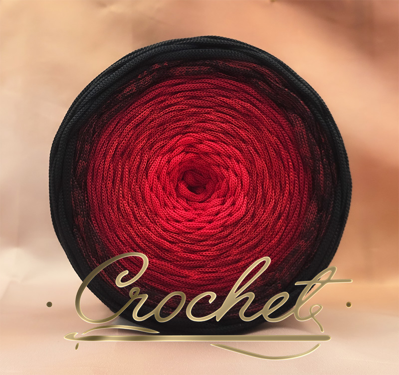 SZNUREK OMBRE POLIESTROWY 5mm – PŁASKI – ! ASENARI – ŻYWIOŁY – OBSIDIAN ROSE 250m – CROCHET SZNUREK OMBRE POLIESTROWY 5mm - PŁASKI - ! ASENARI - ŻYWIOŁY - OBSIDIAN ROSE 250m - CROCHET - obrazek 2