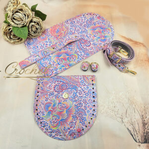 ZESTAW SKÓRZANY BAZA FREYA – CROCHET – CHABROWO CZERWONY PRINT PINK EDITION OKUCIA ZŁOTE IT3 ZESTAW SKÓRZANY BAZA FREYA – CROCHET – CHABROWO CZERWONY PRINT PINK EDITION OKUCIA ZŁOTE IT3