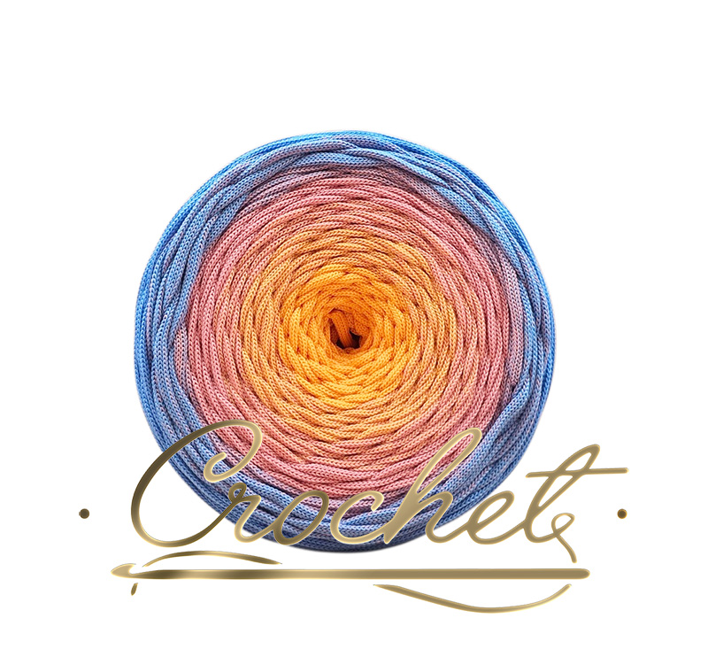 SZNUREK OMBRE POLIESTROWY 5mm – PŁASKI – FIORI PASTELLO 245m CROCHET SZNUREK OMBRE POLIESTROWY 5mm - PŁASKI - FIORI PASTELLO 245m CROCHET - obrazek 3