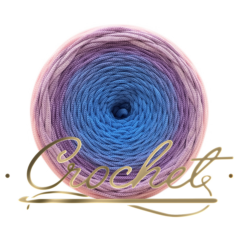 SZNUREK OMBRE POLIESTROWY 5mm – PŁASKI – LAWENDOWA CISZA 245m CROCHET SZNUREK OMBRE POLIESTROWY 5mm - PŁASKI - LAWENDOWA CISZA 245m CROCHET - obrazek 3