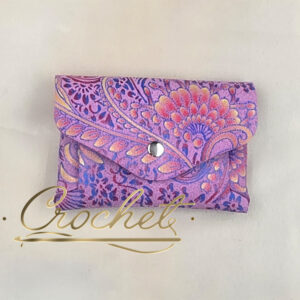 PORTFELIK MAŁY SKÓRZANY 11x8cm – CROCHET – CHABROWO CZERWONY PRINT OKUCIA SREBRNE IT ORCHID EDITION PORTFELIK MAŁY SKÓRZANY 11x8cm – CROCHET – CHABROWO CZERWONY PRINT OKUCIA SREBRNE IT ORCHID EDITION