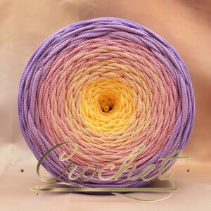 SZNUREK OMBRE POLIESTROWY 5mm – PŁASKI – ANEMONE SOLE 250m CROCHET SZNUREK OMBRE POLIESTROWY 5mm – PŁASKI – ANEMONE SOLE 250m CROCHET