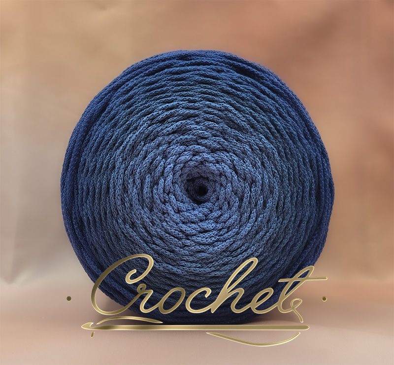 SZNUREK OMBRE POLIESTROWY 3mm – OKRĄGŁY – DENIM OMBRE (3O) 330m CROCHET SZNUREK OMBRE POLIESTROWY 3mm - OKRĄGŁY - DENIM OMBRE (3O) 330m CROCHET - obrazek 2