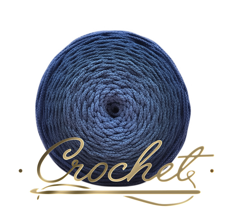 SZNUREK OMBRE POLIESTROWY 3mm – OKRĄGŁY – DENIM OMBRE (3O) 330m CROCHET SZNUREK OMBRE POLIESTROWY 3mm - OKRĄGŁY - DENIM OMBRE (3O) 330m CROCHET - obrazek 3